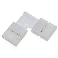 Коннектор соединительный General L-образный для моно ленты 3528 8мм Лента/Лента 10см картинка 